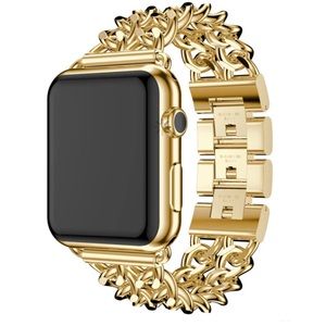 Gold Apple Watch Band Stainless Steel 38/40 ( Band Only)